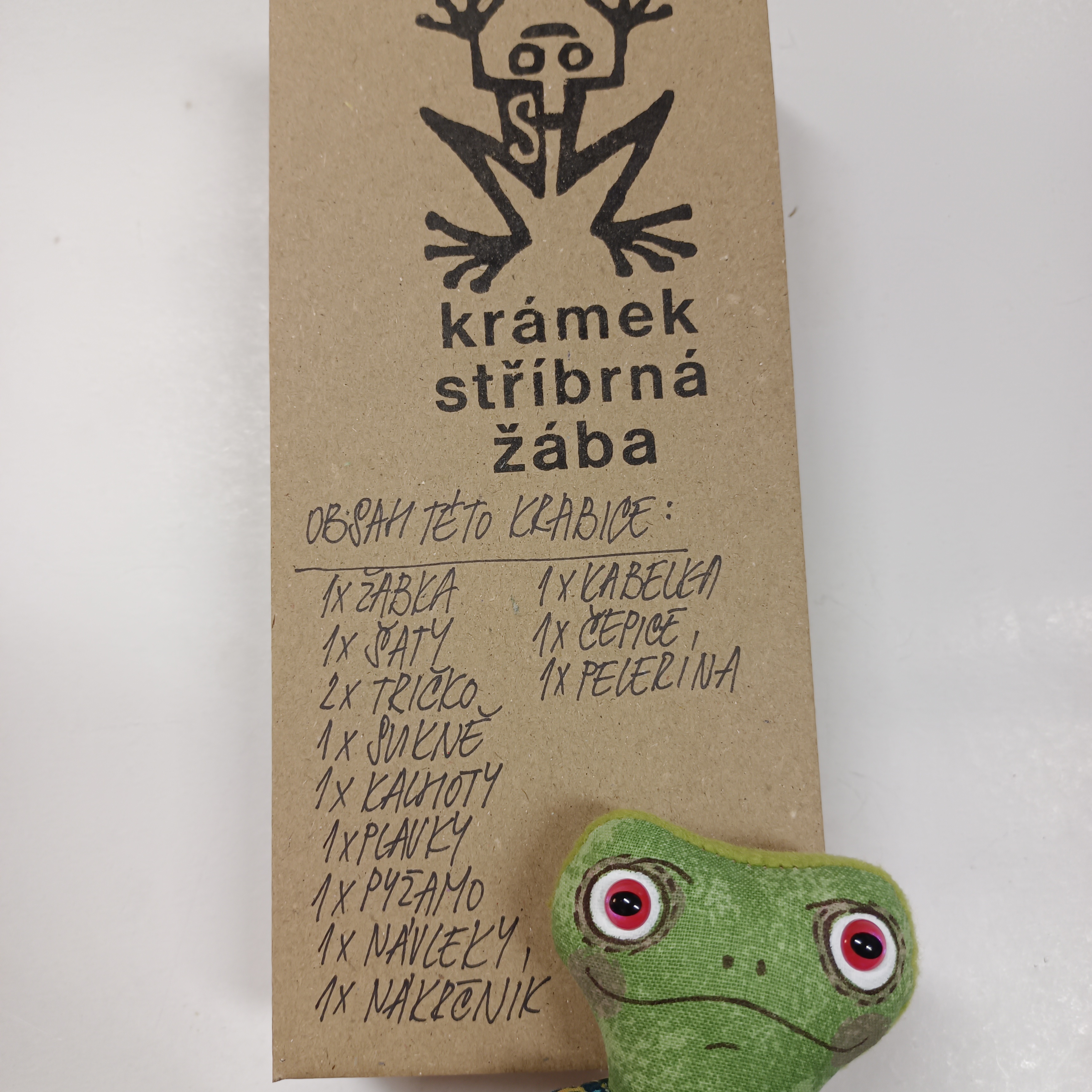žabka s velkým vybavením - Obrázek 4